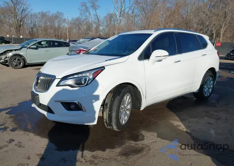 2017 Buick Envision Essence z USA, uszkodzony, nr VIN LRBFXBSA7HD198666